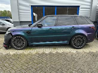 Damaged car Land Rover Range Rover sport Range Rover Sport SVR 5.0 575PK Carbon Vol Opties 2019/2