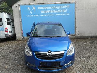Damaged car Opel Agila Agila (B) MPV 1.2 16V (K12B(Euro 4) [63kW]  (04-2008/10-2012) 2010/3