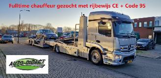 rozbiórka samochody osobowe Audi  Chauffeur CE + Code 95 gezocht (overnachten) 2023/1