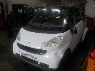 Coche accidentado Smart Fortwo Fortwo Coupé (451.3) Hatchback 1.0 52 KW (132.910) [52kW]  (01-2007/=
12-2012) 2008/8