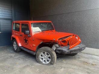 Damaged car Jeep Wrangler  2014/3