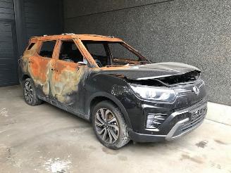 uszkodzony samochody osobowe Ssang yong Tivoli Grand SUV 2021 1.5 T-GDi 16V SUV  Benzine 1.597cc 120kW (163pk) FWD 2021/9