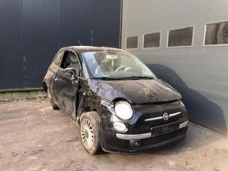 damaged passenger cars Fiat 500  2012/11