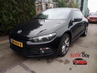 damaged motor cycles Volkswagen Scirocco Scirocco (137/13AD), Hatchback 3-drs, 2008 / 2017 2.0 TSI 16V 2009/1