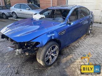 damaged microcars BMW M5 F10 M5 monte carlo blauw 2012/2