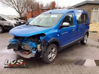 demontáž osobní automobily Dacia Dokker Dokker (0S), MPV, 2012 1.3 TCE 100 2019/8